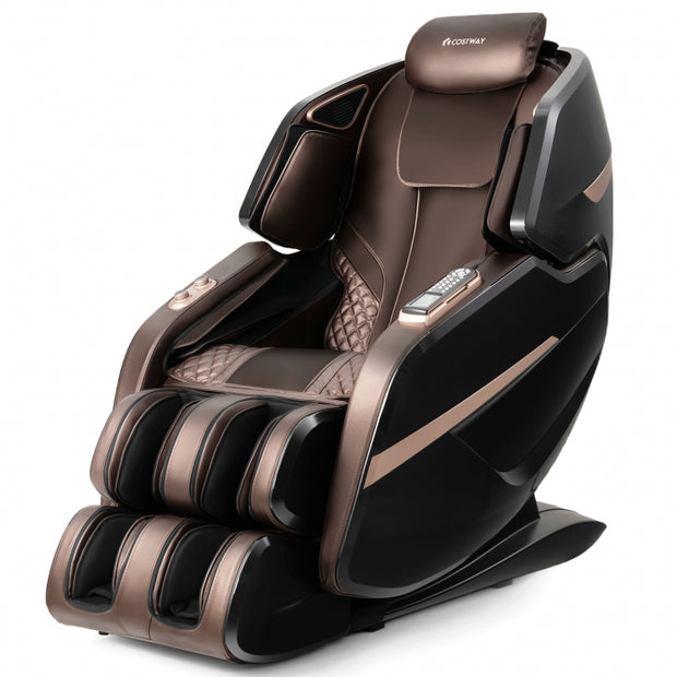 3D Double SL-Track Electric Full Body Zero Gravity Massage Chair with Heat Roller