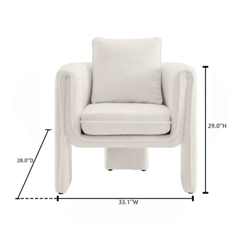 Dara Chair White