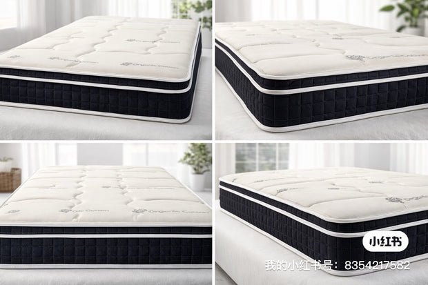 Dream Cradle #3 Hard Foam with Coconut pad Mattress (椰棕床垫) 6"/8"/10" Pillow top