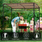 7 x 4.5 Feet Grill Gazebo Outdoor Patio Garden BBQ Canopy Shelter-Brown