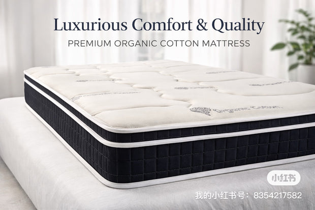 Dream Cradle #3 Hard Foam with Coconut pad Mattress (椰棕床垫) 6"/8"/10" Pillow top