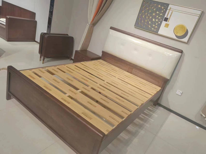 Forest poplar wood bed 301 Queen size