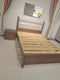 Forest poplar wood bed 302 Queen size