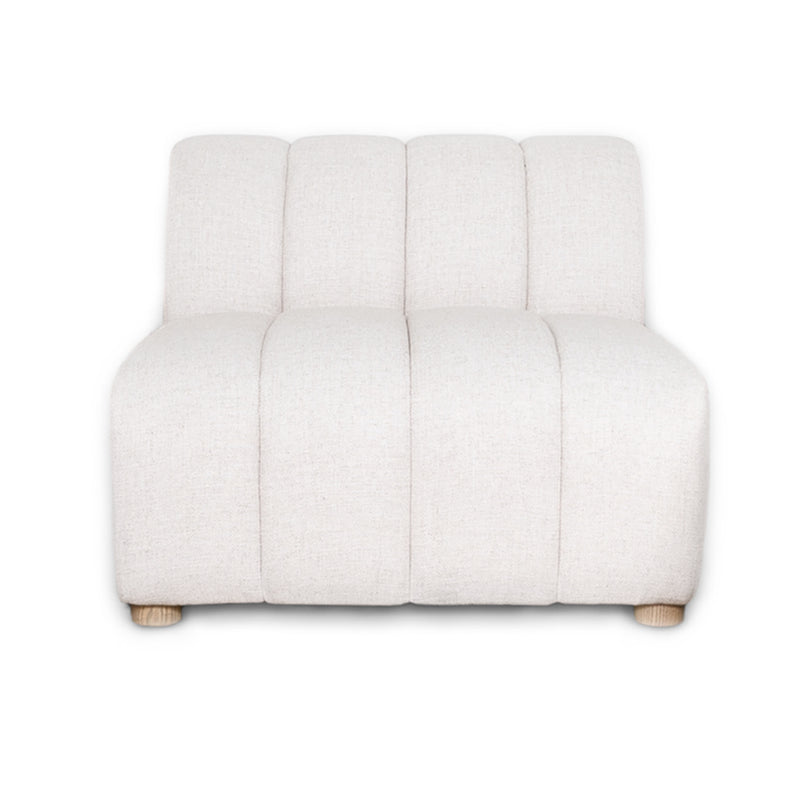 Envy Armless Chair - Cream