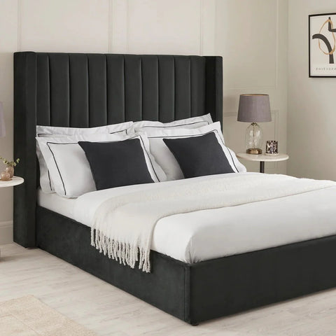 Lilith Storage Bed (Black)