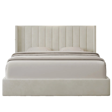 Lilith Storage Bed (Ivory)