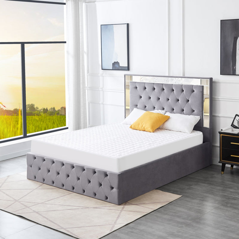 Hope Storage Bed (Grey)