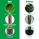 4 Feet Artificial Fiddle Leaf Fig Tree Decorative Planter
