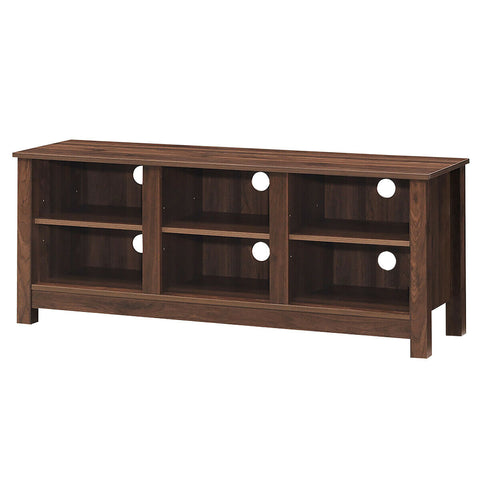 60 Inch  Entertainment TV Stand Cabinet-Brown