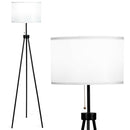 Modern Metal Tripod Floor Lamp with Chain Switch