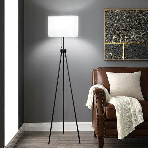 Modern Metal Tripod Floor Lamp with Chain Switch