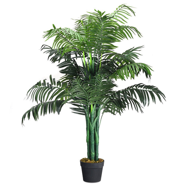 3.5 Feet Artificial Areca Palm Decorative Silk Tree with Basket