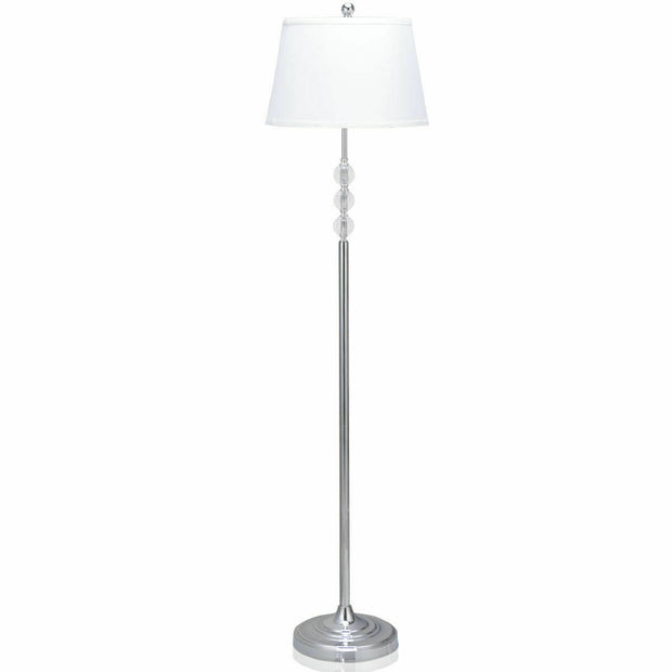 3-Piece Floor Lamp and Table Lamps Set