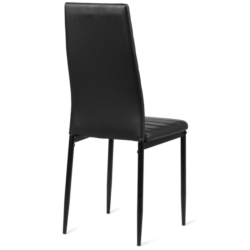 Set of 6 High Back Dining Chairs-Set of 6