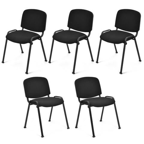 5 Pieces Elegant Conference Office Chair Set for Guest Reception