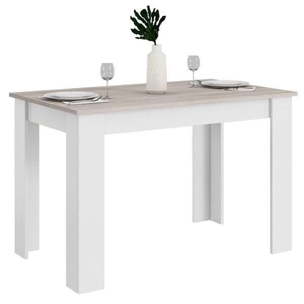 47 Inches Dining Table for Kitchen and Dining Room-Light Gray