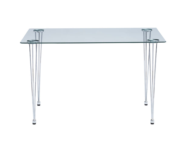 Lilac Glass Dining Table