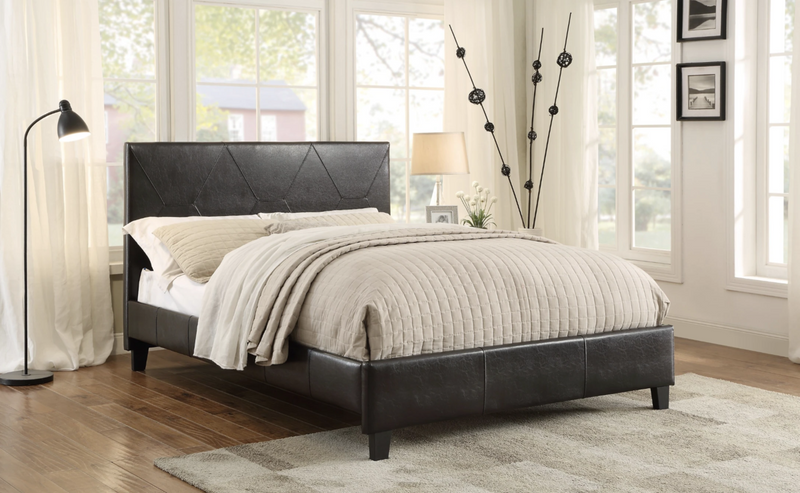 *Deleon* Bed Frame with Mattress Combo