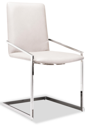 Jasmine Chair White/Grey/Black