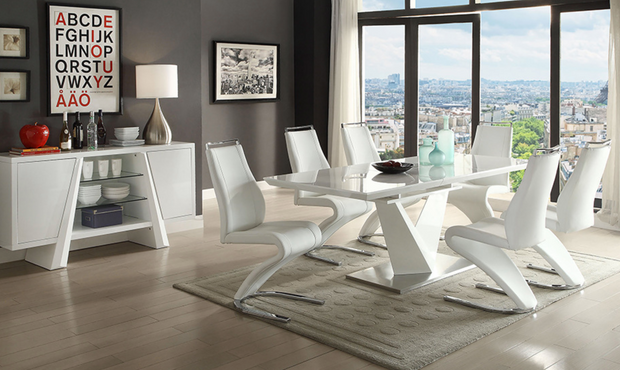 Manhattan extendable dining set