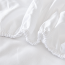 100% Cotton Sheet Set in Twin/Full/Queen/King (White)