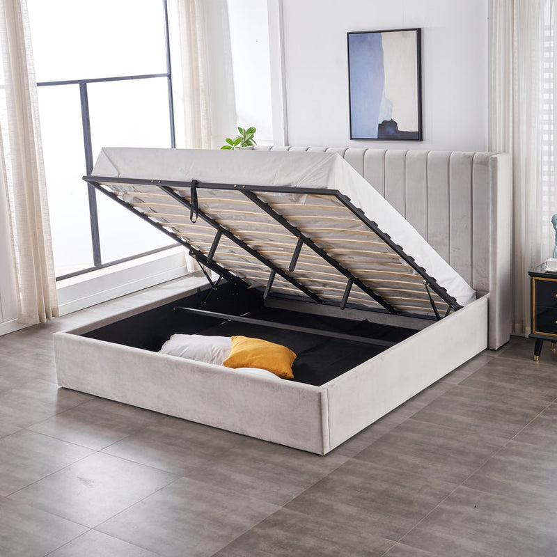 Jenny Storage Bed (Grey)