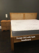 Forest Pine Wood Bed Frame ( Made in Canada)