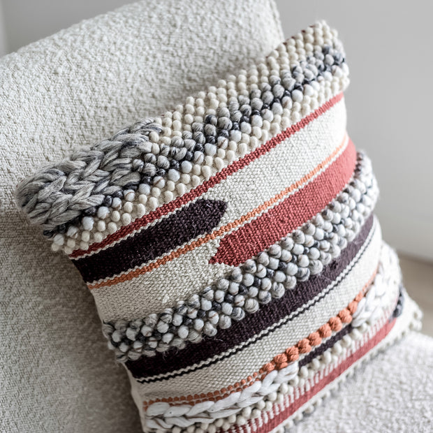 Bohemian Macrame Cushion – Multi