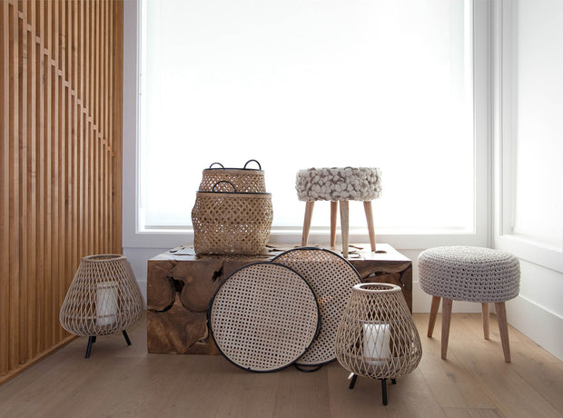 Bohemian Macrame Stool