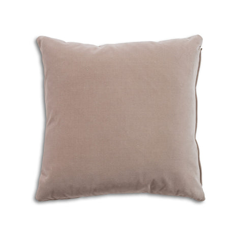 Breathe 18″ Square Feather Cushion – Oyster Velvet