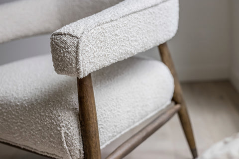 Everest Chair – Cream Boucle