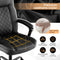 High Back Ergonomic Executive Chair with Thick Headrest Cushion-Black