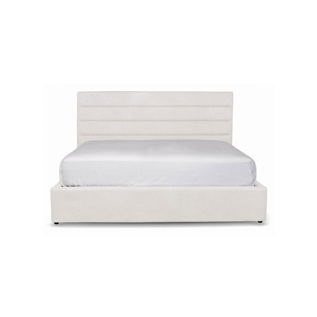 Justin Tall Storage Bed – Cream