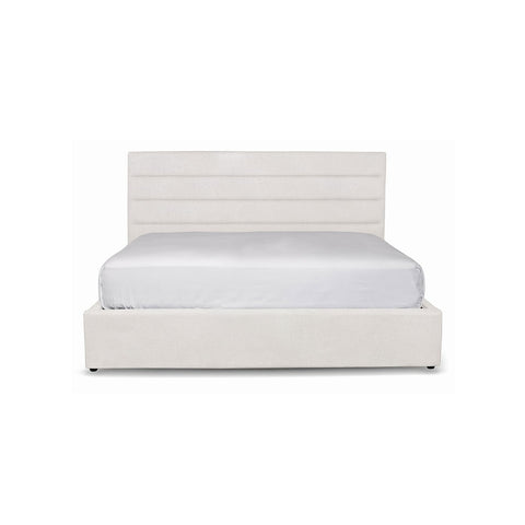 Justin Tall Storage Bed – Cream