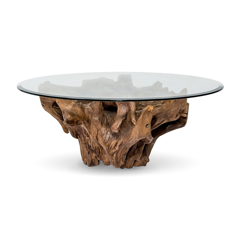 Natura Round Root Coffee Table – Condo Size