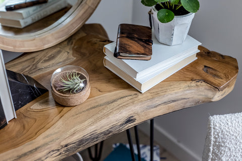 Natura Hairpin Console Table